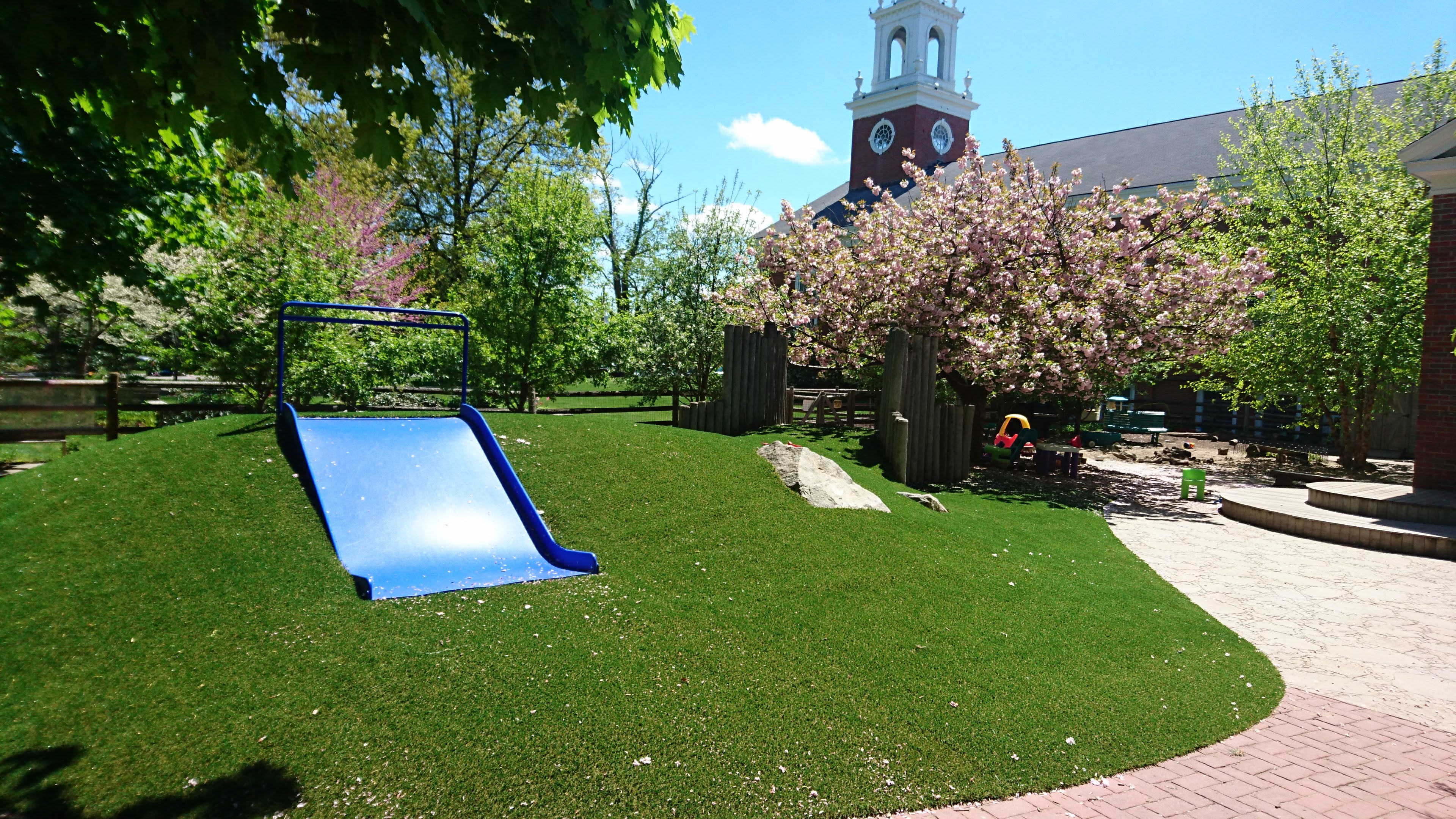 The hill at LPC playground